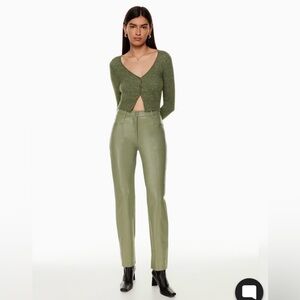 Aritzia Rebel Pants in Bitter Sage